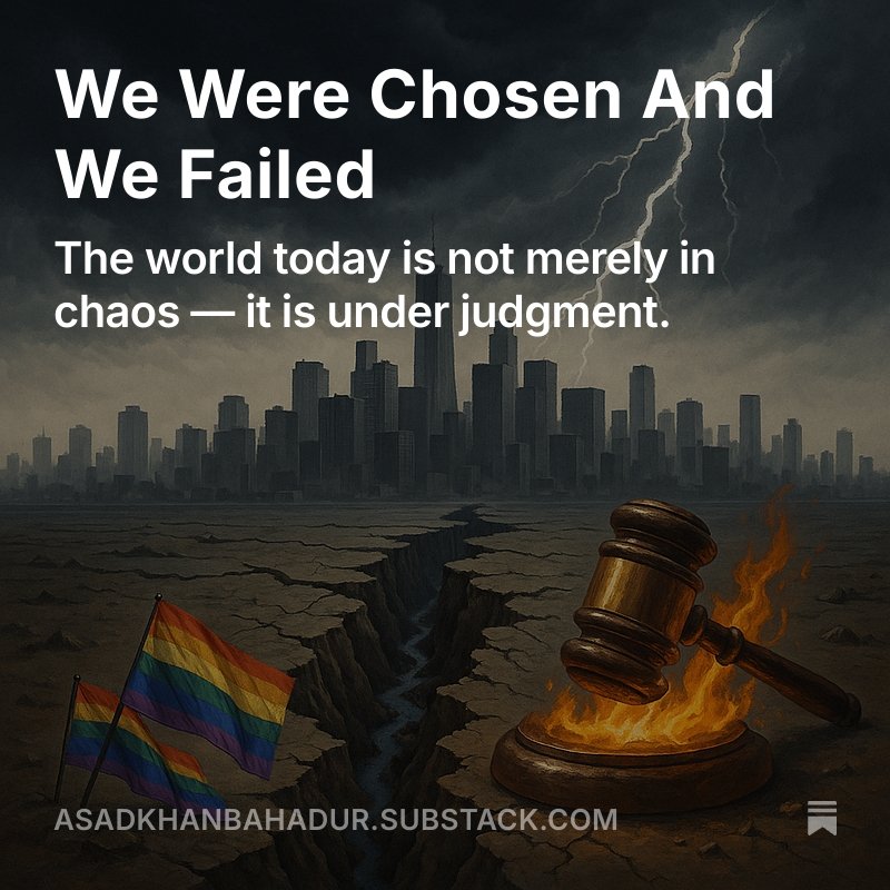 We Were Chosen And We Failed